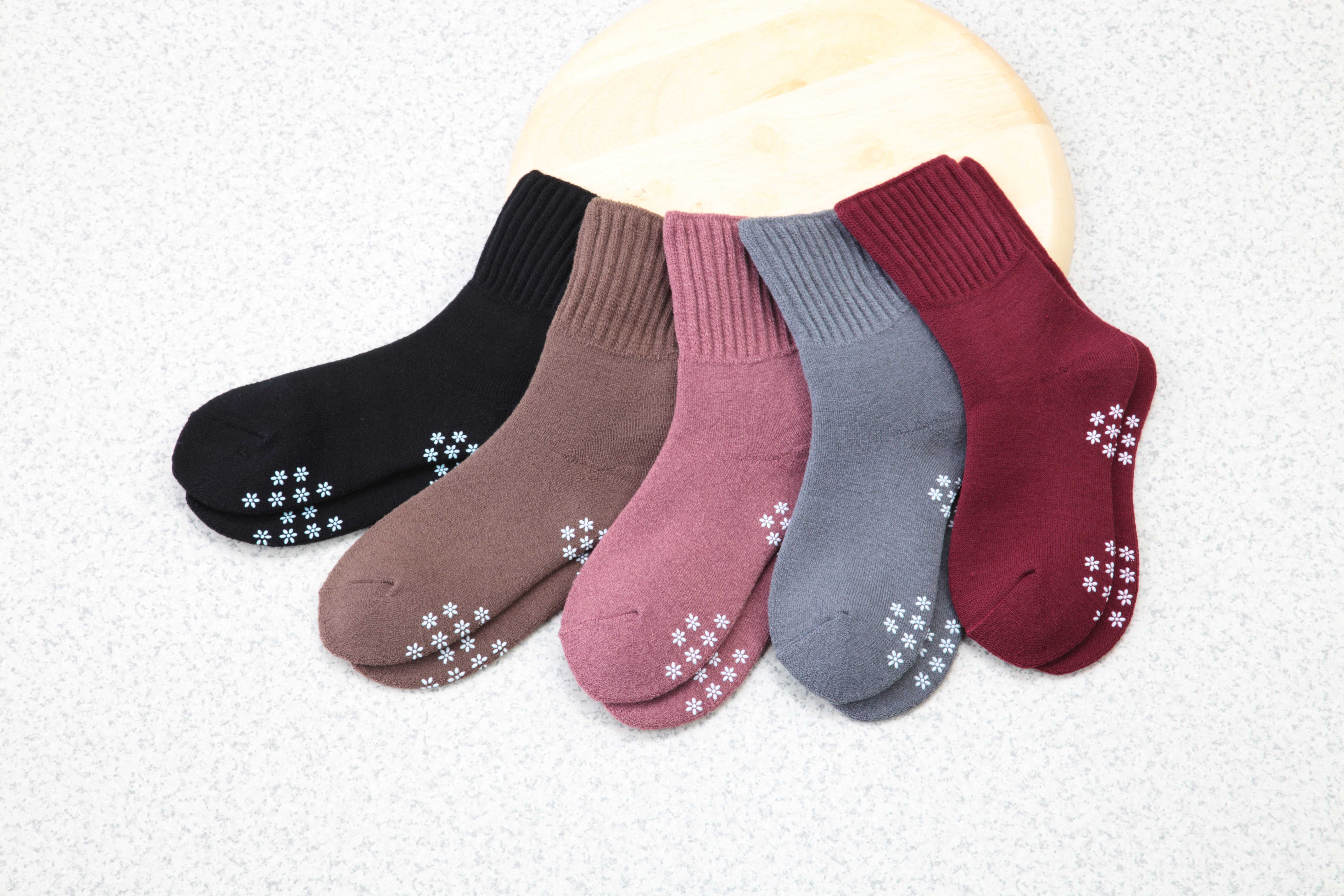 毛布のような靴下